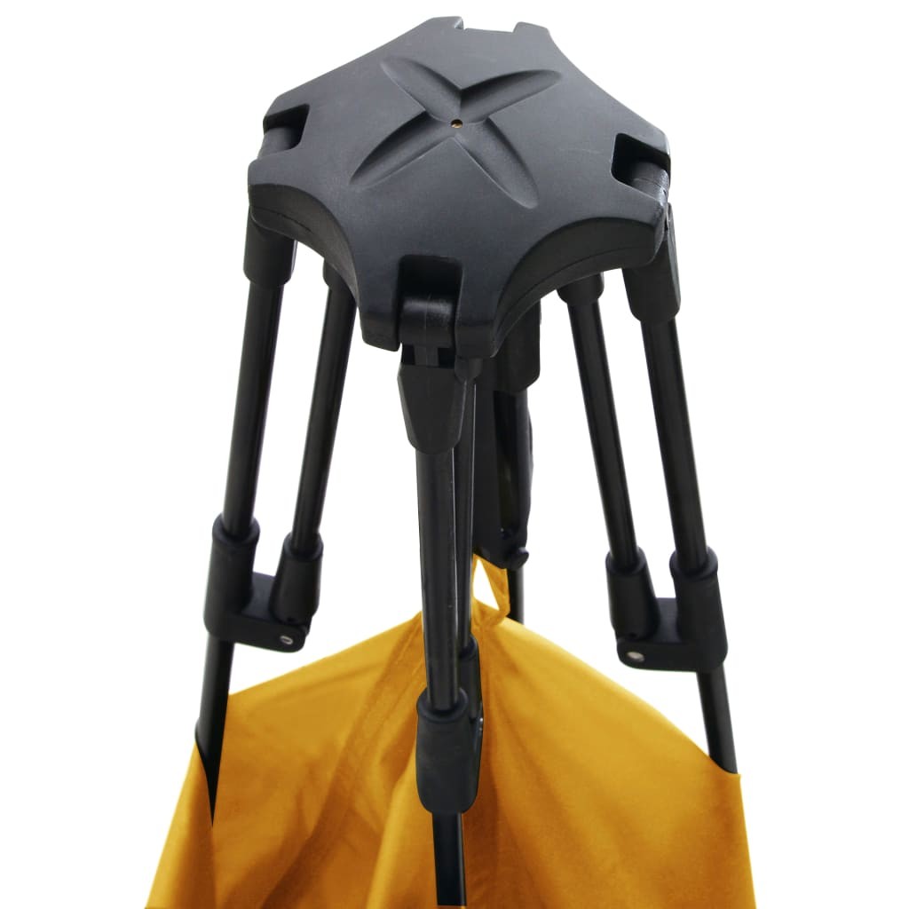 Pop Up Beach Tent 220x220x160 cm Yellow